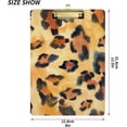 thumbnail image 2 of FMSHPON Glamour Leopard Print Clipboard Hardboard Wood Nursing Clip Board and Pull for Standard A4 Letter 13x9 inches, 2 of 7