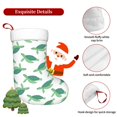 thumbnail image 5 of Salouo Sea Turtle Print Christmas Stockings,Large Xmas Stocking Set of 1 Holiday and Farmhouse Stocking for Christmas Holiday Party Decoration(17.7*11 Inch), 5 of 7
