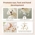 thumbnail image 3 of Wooden Baby Crib Mobile – Montessori-Inspired Nursery Decor with Soft Neutral Tones, Handcrafted Hanging Toy for Newborns 0-6 Months, Calming Visual & Sound Stimulation Gift​, 3 of 6