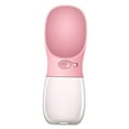 thumbnail image 2 of Botella para mascotas Sunnimix Alimentador portátil 350ml rosa, 2 of 8