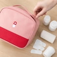 thumbnail image 5 of Medical Bag for Travel | Waterproof Empty First Aid Bag | Travel Organizer for Outdoor Camping, Great Gift, Pink, 5 of 6