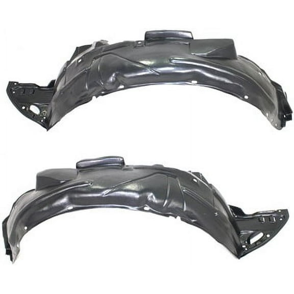 Garage-Pro Fender Liner SET Compatible with 2006-2011 Honda Civic Front, Driver and Passenger Side Coupe