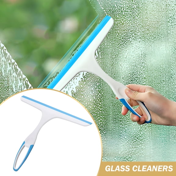 ACDANC 1 Pcs Multi-Purpose Squeegees for Shower,9.4 inch Silicone Streak-Free Handheld Cleaner Squeegee with Hanging Hole,Squeegees for Bathroom,Kitchen,Glass Door,Window,Mirror