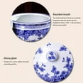 thumbnail image 4 of Ceramic Rice Jar,Rounded Mouth Storage Jars,Sealed Food Storage Bin with Lids Chinese Rice Container for Grains Coffee Beans Rice, Flour, 4 of 7
