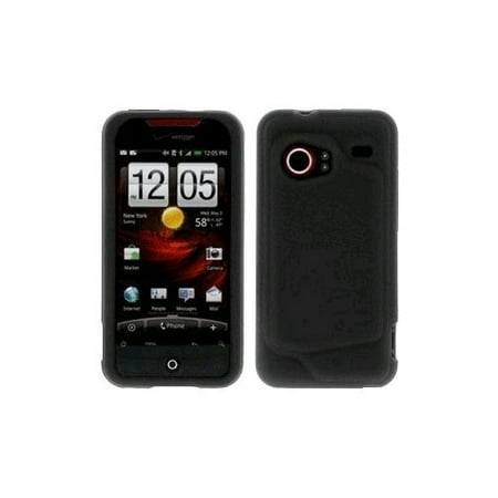 Htc Droid Incredible Rubber - HTC - Silicone Case for HTC Droid Incredible - Black