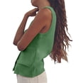 thumbnail image 2 of Sleeveless Women Casual Knit Button Cardigan Vest With Pocket, 2 of 4