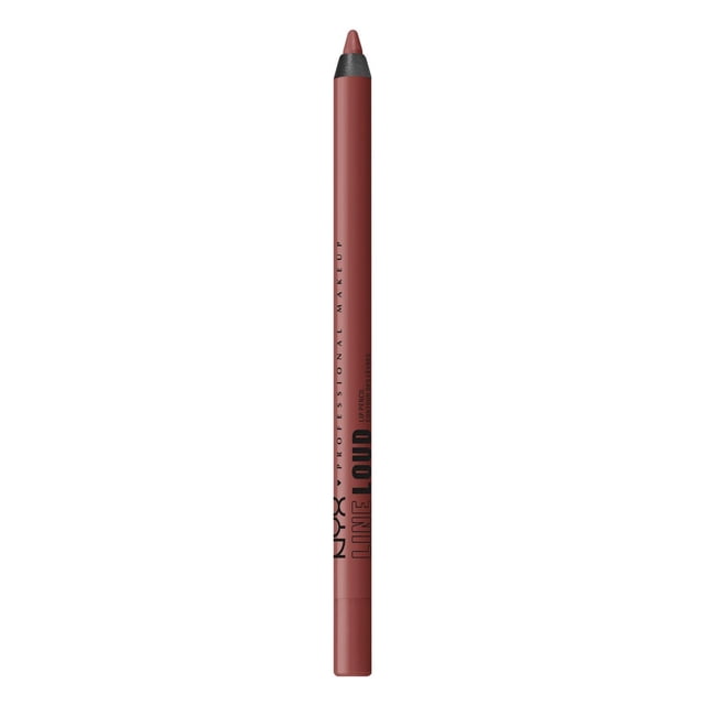 NYX PROFESSIONAL MAKEUP, Line Loud, Waterproof Lip Pencil, Infused with Vitamin E, Vegan Formula