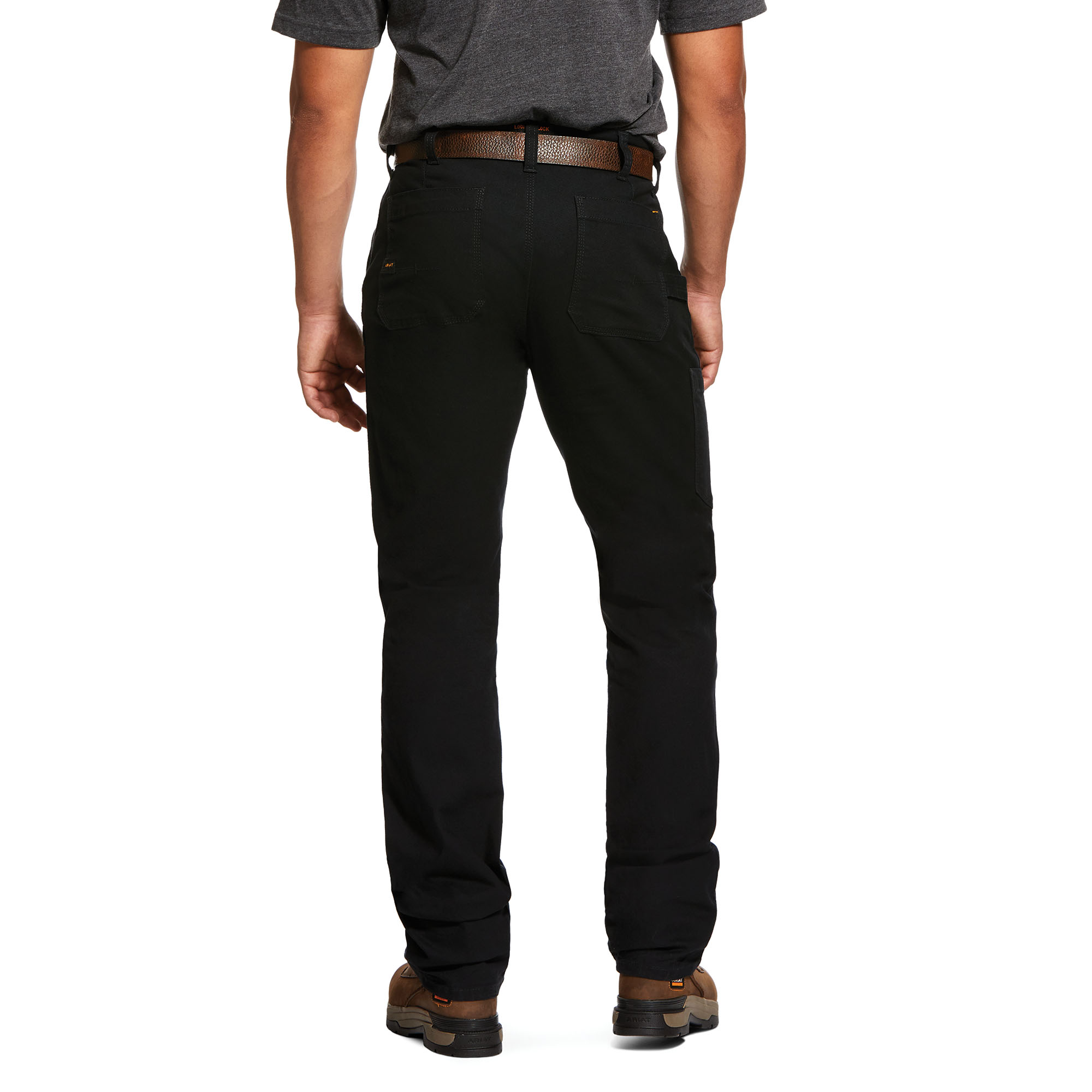 Ariat Men's Rebar M4 Low Rise Durastretch Made Tough Double Front Stackable Straight Leg Pant - image 2 of 3