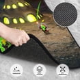 thumbnail image 3 of Lsque Pikmin Print 4-Piece Floor Mats, Heavy-Duty Rubber Liners, Anti-Slip Design, All-Season Automotive Protection, Vehicles, Cars, Trucks, and SUVs, 3 of 7