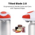 thumbnail image 5 of Kitchen Mama Auto 2.0 Electric Can Opener: Safe, Smooth Edge, Battery Operated (Red), 5 of 7