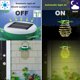thumbnail image 2 of Bigger 60Leds Pineapple Solar Lights Outdoor Hanging Lantern for Pool Decorations,Backyard Decor,Pack of 2, 2 of 4