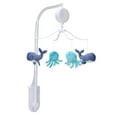 thumbnail image 4 of Bedtime Originals Whales Tale Blue Whale/Octopus Musical Baby Crib Mobile Toy, 4 of 7