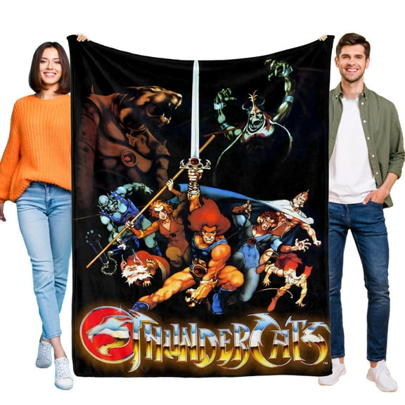 Thundercats-Anti-Pilling Flannel Blanket Soft Lightweight Plush Fuzzy Cozy Luxury Blanket for Home and Kitchen Use – Perfect for Kids and Adults30"X40"