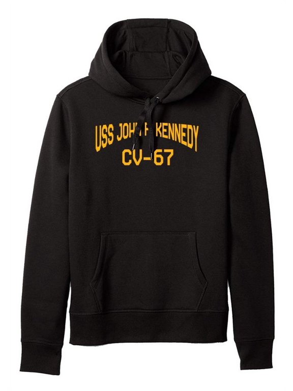 USS John F. Kennedy CV-67 Aircraft Carrier Standard Size Pullover Hoodie