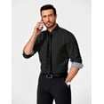 thumbnail image 5 of COOFANDY Men's Dress Shirts Long Sleeve Regular Fit Business Casual Button Down Shirts, 5 of 6