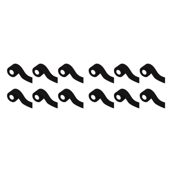 Wosthever 6 rollos de cinta de kinesiología de para una protección muscular efectiva protección de los tobillos parche muscular negro 3,8 cm * negro 3.8 cm * 5m 2Conjunto