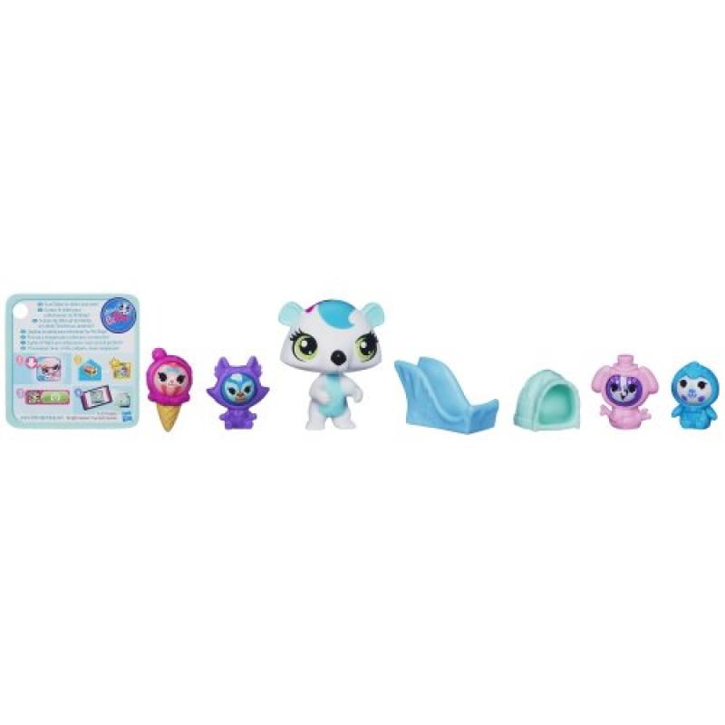 littlest pet shop chilly weather friends set