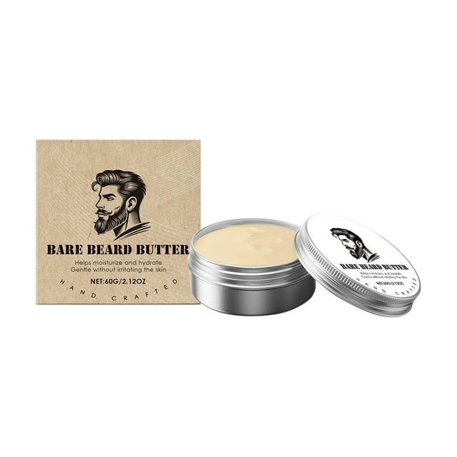 Crema de afeitar Espuma suavizante suave para barba Crema de afeitar para barba para hombres 60 g
