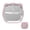 Light Pink, variant on Divided Baby Plate, Food Grade Stainless Steel with Silicone Suction,Suitable for Babies & Toddlers, 1 Pack Green, for Baby Supplementary Food