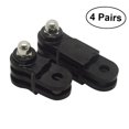 thumbnail image 3 of OULII 4 Pairs Black ABS Straight Joints Mount for Action Camera with Adjustable Extension Arm and Simple Design, 3 of 8