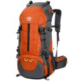 thumbnail image 1 of Mochila de senderismo WoneNice 50 L impermeable con funda para lluvia, 1 of 9