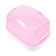 thumbnail image 3 of Weiweiguan 2Pcs Household Hamster Containers Plastic Hamster Bathtubs Dust-proof Hamster Tubs, 3 of 7
