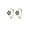 B-18K Gold, variant on Solid 925 Sterling Silver Daisy Flower Hoop Earrings Huggie for Women Teens Black Flower Hoop Earrings Spring Cartilage Helix Earrings