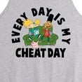 thumbnail image 2 of Hey Arnold! - Cheat Day - Men's Jersey Tank Top, 2 of 4
