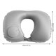 thumbnail image 5 of Billuyoard Coche viaje aire vuelo inflable en forma de U almohada oficina siesta almuerzo descanso cuello 360 grados soporte cómodo cojín Juegos de cama gris claro flocado Billuyoard HA009720-01, 5 of 6