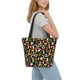 thumbnail image 2 of Fotbe Mushrooms Bolsa de Playa con Estampado, Bolsa de Hombro, Bolsa de Mano Espaciosa, Bolsa de Viaje Ligera, Bolsa de Compras Versátil, 2 of 6