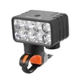 thumbnail image 4 of Luz delantera de bicicleta Equipo de bicicleta Hombres Mujeres Piezas impermeables Bicicleta recargable por USB Correa para cuerno, 4 of 9