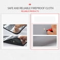thumbnail image 5 of Emergency Fire Blanket Fiberglass, Fireproof Cloth Cookout BBQ Insulation Pad Fire Suppression Blankets High Temperature Resistance for Fire Escapes or Fire Rescues[S], 5 of 9