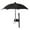 Black, variant on Phone Umbrella Stand, 2025 New Sun Shade Mini Umbrella for Cell Phone with Adjustable Fist Style Suction Cup, 10.63*8.66 Inch Universal Anti-Glare Sun Visor for Outdoor