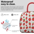 thumbnail image 3 of Lunch Bag Lunch Box for Women Reusable Insulated Lunch Bags,Water-Resistant Paint Strawberry Cooler Lunch Tote Bag, Large Capacity for Work Travel Picnic, 3 of 6