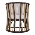 thumbnail image 4 of NPD Furniture Shanaya Rattan Accent Arm Chair in Paloma Brown, 4 of 8