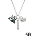 thumbnail image 2 of Delight Jewelry Resin Panda Bear Best Friends Always My Mother Bar Zoe Necklace, 2 of 4