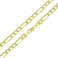 thumbnail image 2 of 10K Yellow Gold 5.5MM Hollow Figaro Link Necklace Chains 16" - 24",Real 10K Gold, Next Level Jewelry, 2 of 6