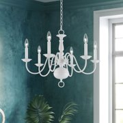 Livex Lighting Williamsburgh Chandelier in White