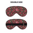 thumbnail image 2 of Disketp Rose Flowers Print Sleep Mask-Eye Mask for Sleeping,Comfortable & Super Soft Eye Mask with Adjustable Strap,Travel Eye Mask, 2 of 7