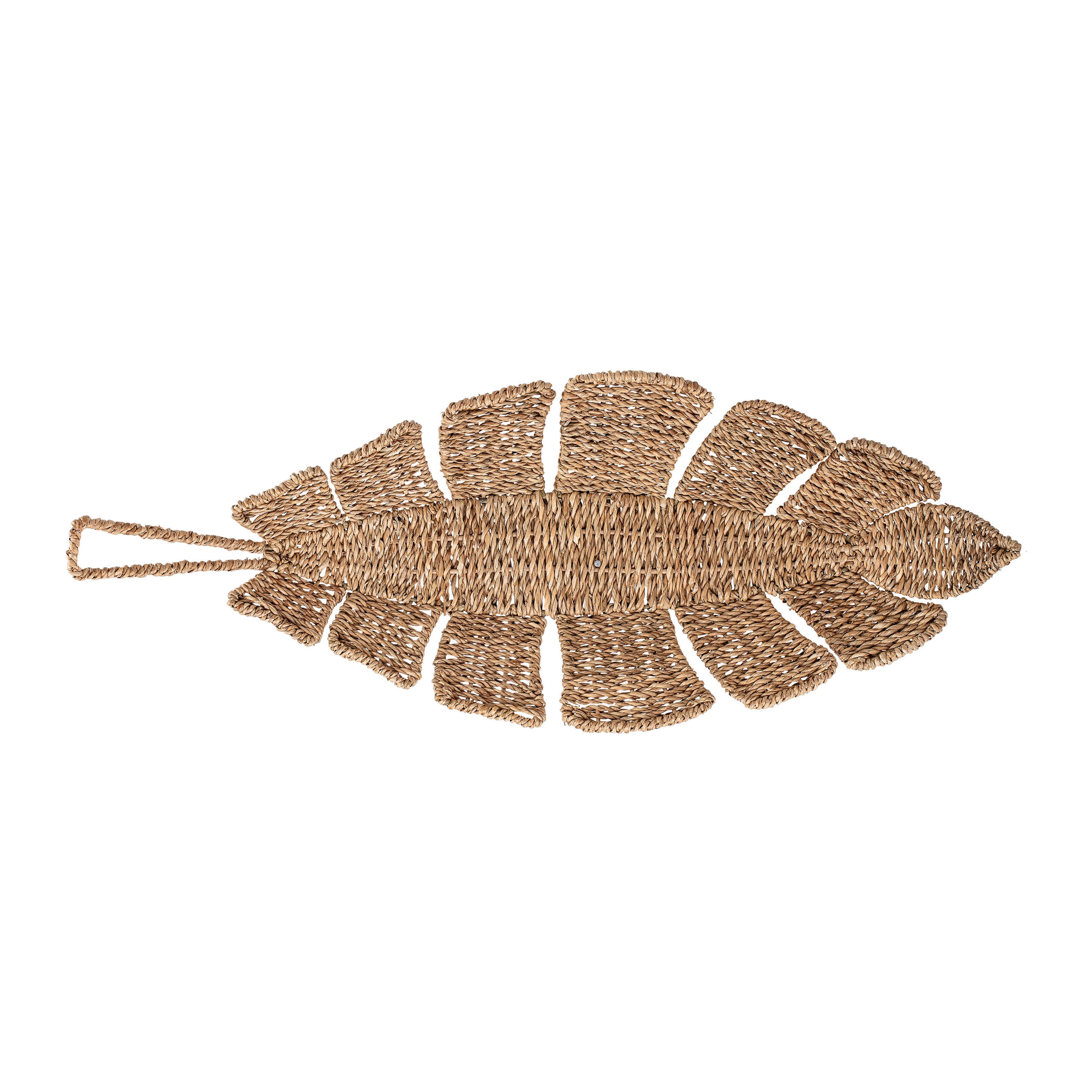 Sprinkle & Bloom Brown Bankuan Rope Leaf Tray