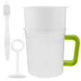 thumbnail image 1 of 1 set of Food Strainer Yogurt Strainer Maker Soy Milk Filter Juice Filter Tea Filter, 1 of 4