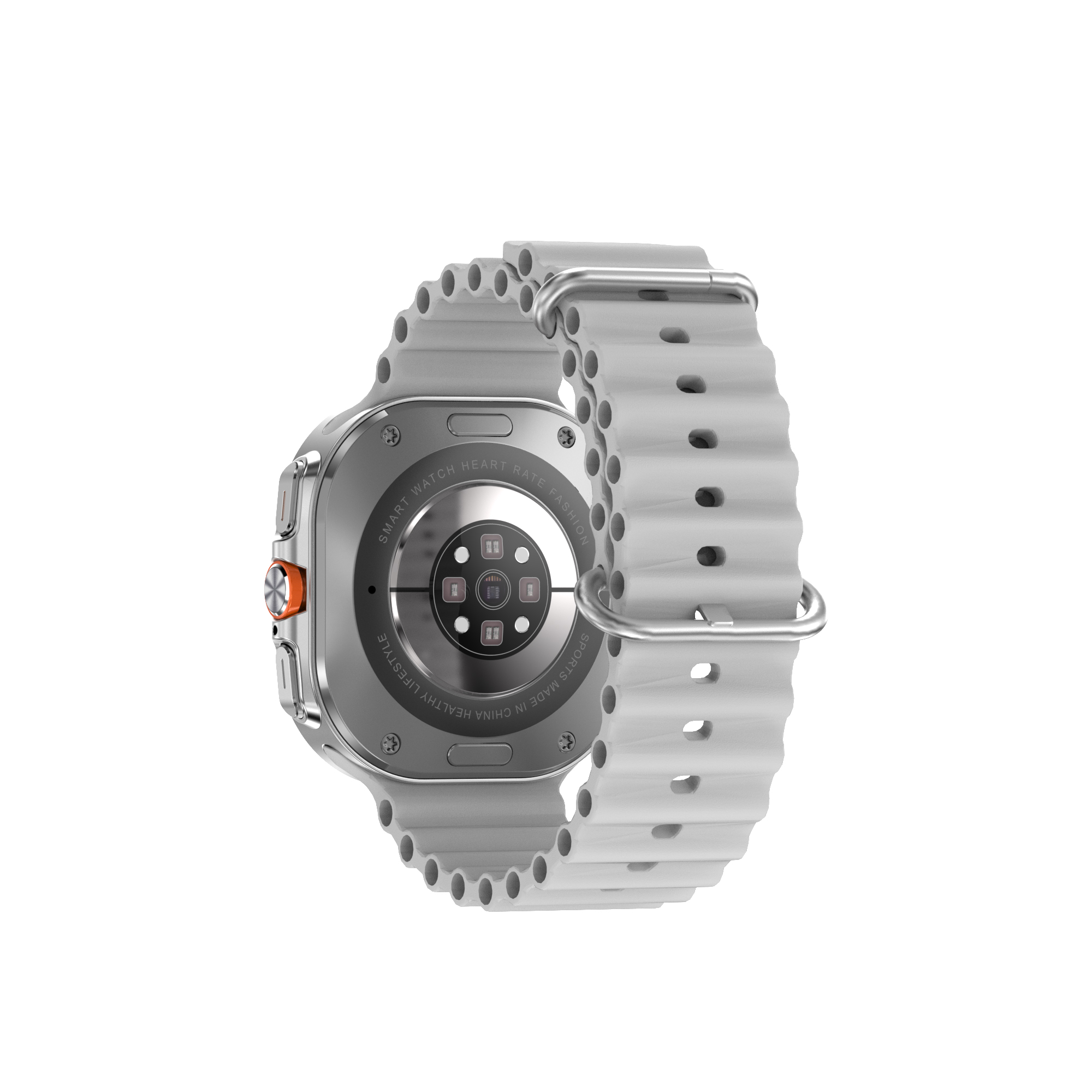 E EYAFA Smart Watch DT Ultra Mini,1.32 inch HD Screen,4GB Memory,Bluetooth Call Smart Watch for Men and Women-White