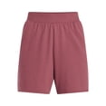thumbnail image 3 of Athletic Works Women's Mineral Wash French Terry Shorts, Sizes XS-4X, 3 of 6