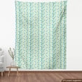 thumbnail image 3 of Modern Sofa Upholstery Fabric by the Yard, Geometric Illustration Placed Vertically on a Plain Background, Decorative Fabric for DIY and Home Accents, Avocado Green Sea Blue by Ambesonne, 3 of 4