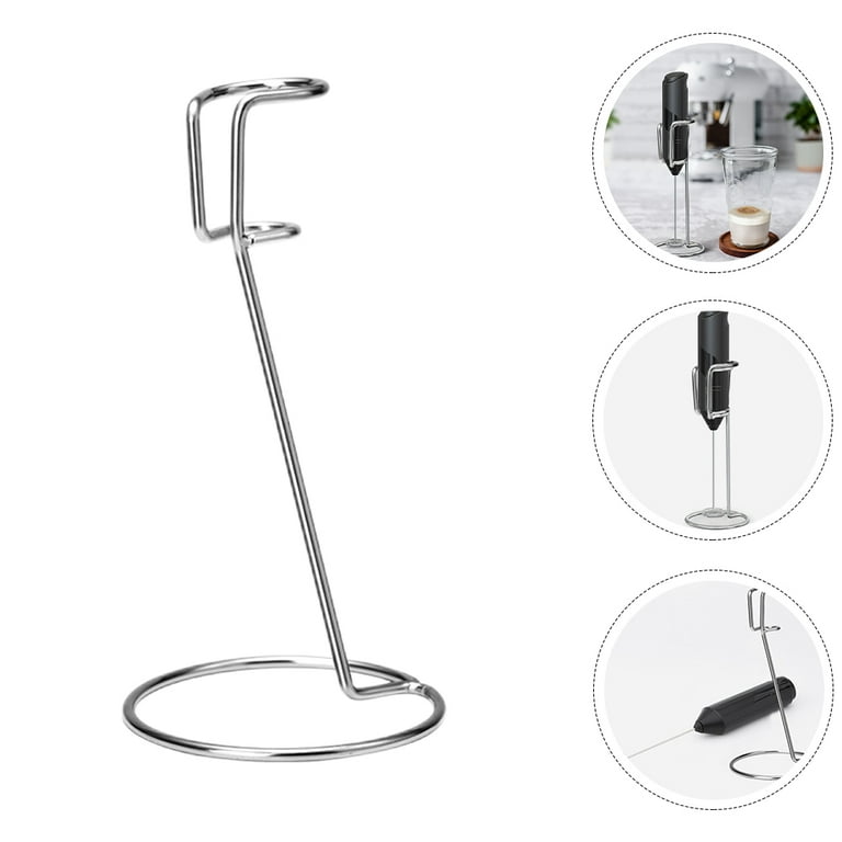 Metal Egg Beater Stand Milk Frother Rack Coffee Frother Holder Eggbeater  Rest