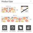 thumbnail image 3 of Yayeee Faucet Mat for Kitchen Sink 14.7" Diatomite Long Splash Guard Pad, Candy Grapefruit Slices, 3 of 7