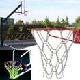 thumbnail image 1 of OULII 2 Pcs Sports Netting Heavy Duty Silver Basketball Training Net for Schools, 1 of 5