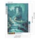 thumbnail image 2 of Pintura de diamante 5D DIY taladro redondo completo noche silenciosa decoración de goteo 30x40cm, 2 of 9