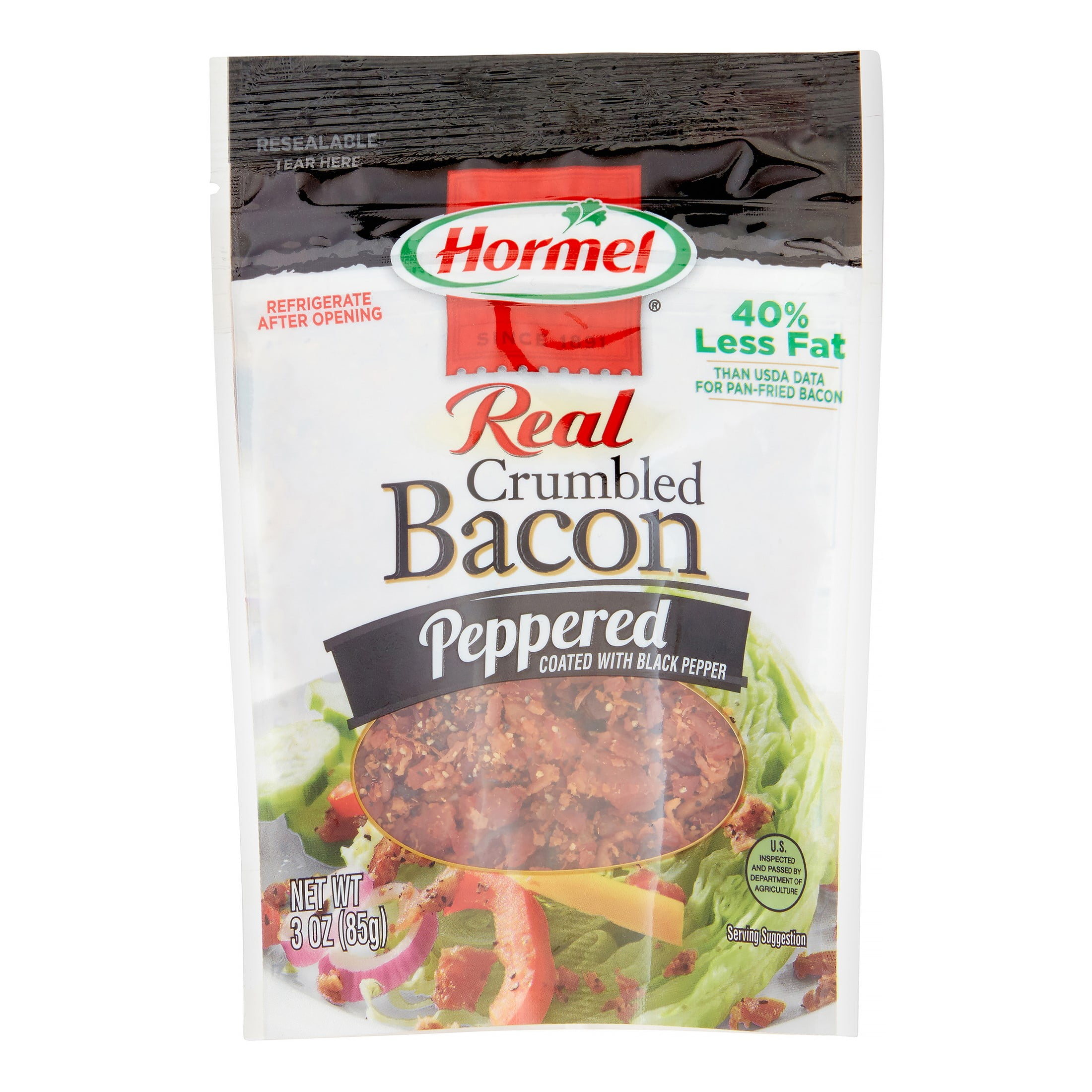 Hormel Peppered Crumbled Bacon, 3 oz by Hormel