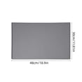 thumbnail image 3 of Pgyong Silicone Pet Food Mat with Raised Edges, Waterproof Heat Insulation Mat for Dogs and Cats, Non-Slip Feeding Mat, Easy Clean Kitchen Floor Protector, 3 of 6